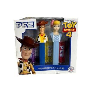 PEZ Candy Dispenser Disney Toy Story 4 Gift Set Woody and Bo Peep New